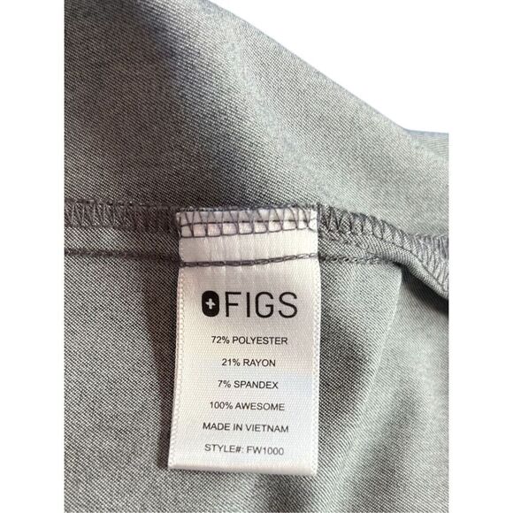 FIGS Technical Collection Scrub Top Women’s XXL Gray Catarina One Pocket - Picture 4 of 4